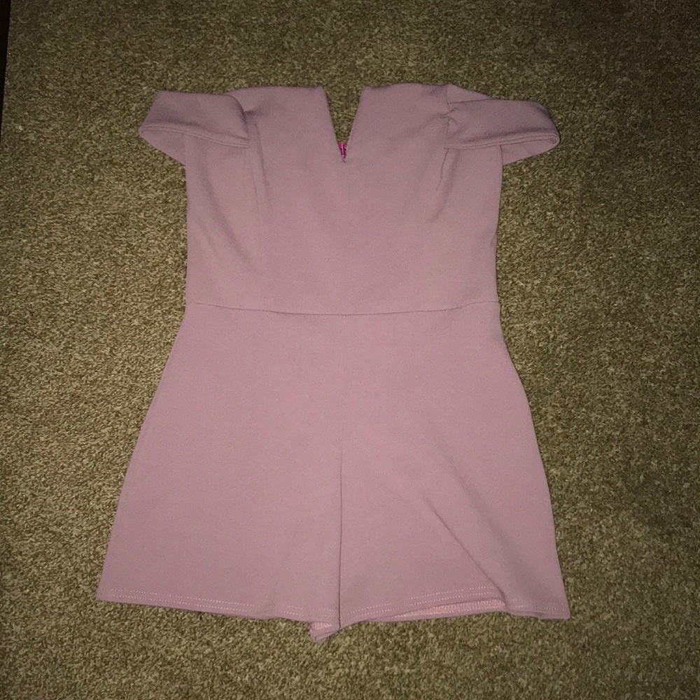 Lavender color romper
